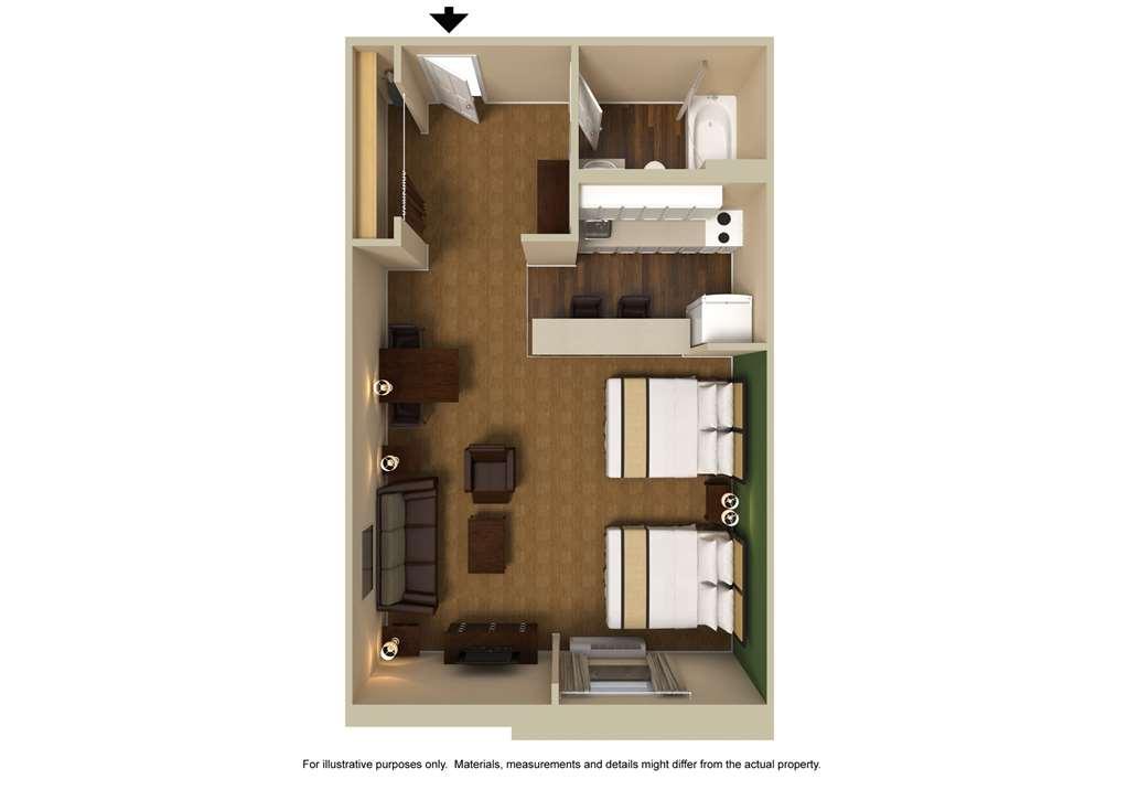 Extended Stay America Suites - Arlington - Six Flags Rum bild